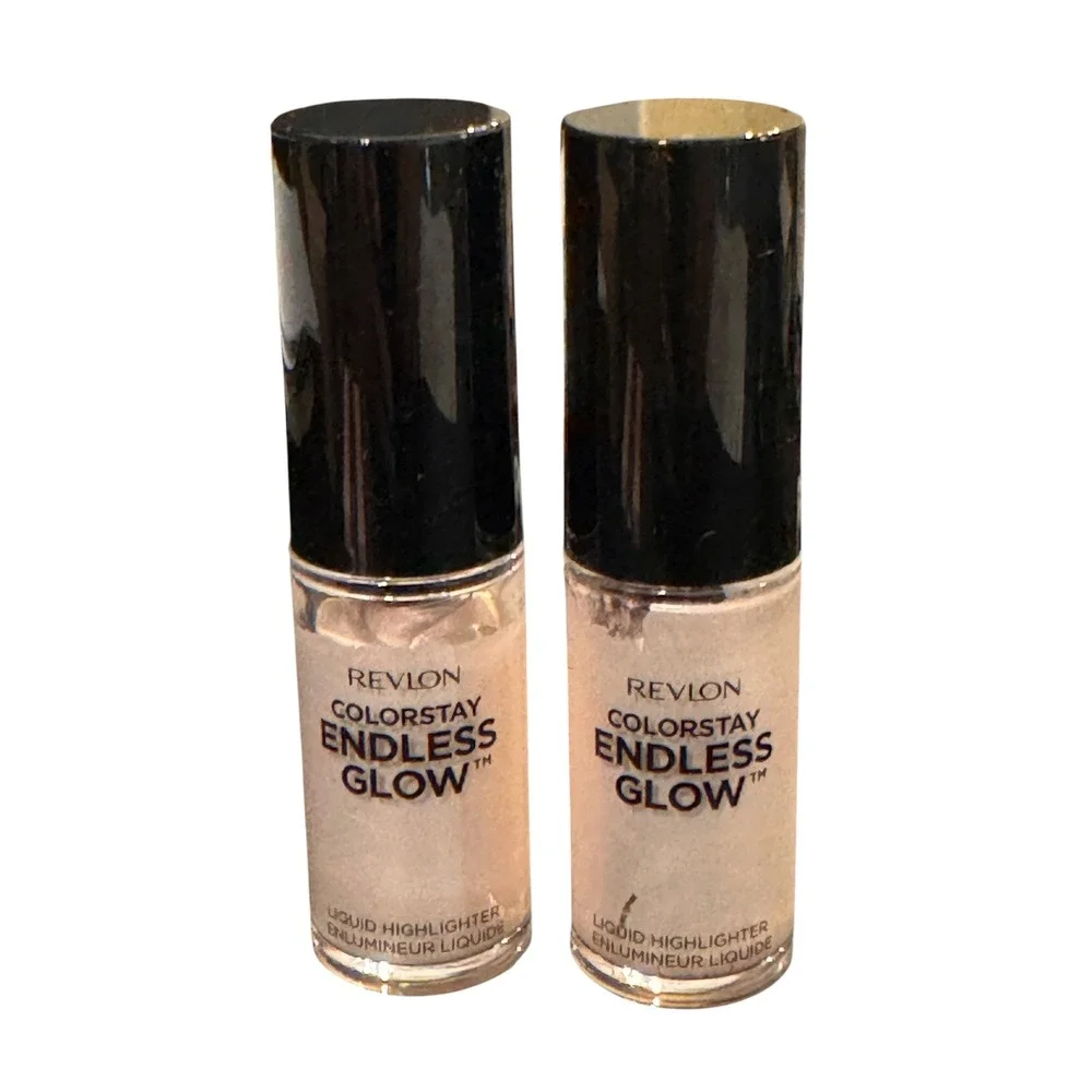 Revlon ColorStay Endless Glow Liquid Highlighter 001 Citrine/Topaz 2 Pack